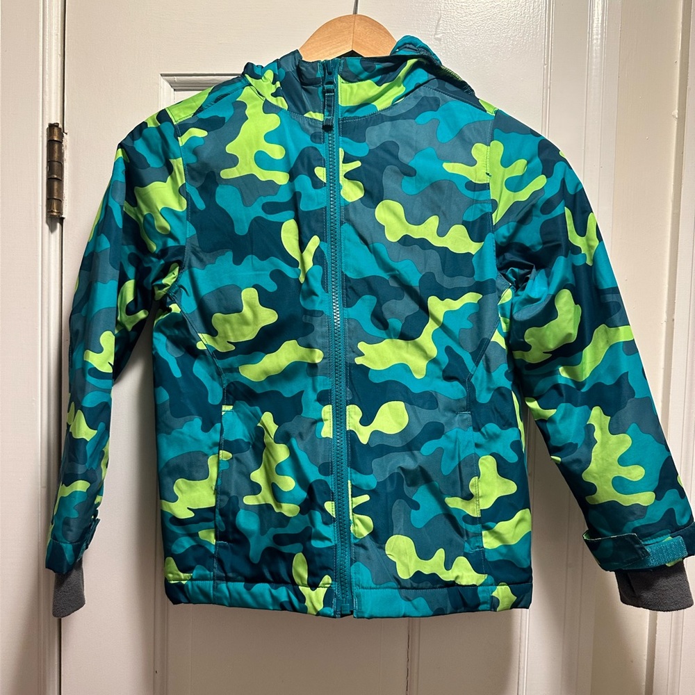 Lands End Kids Insulated Winter Jacket, Size 5-6